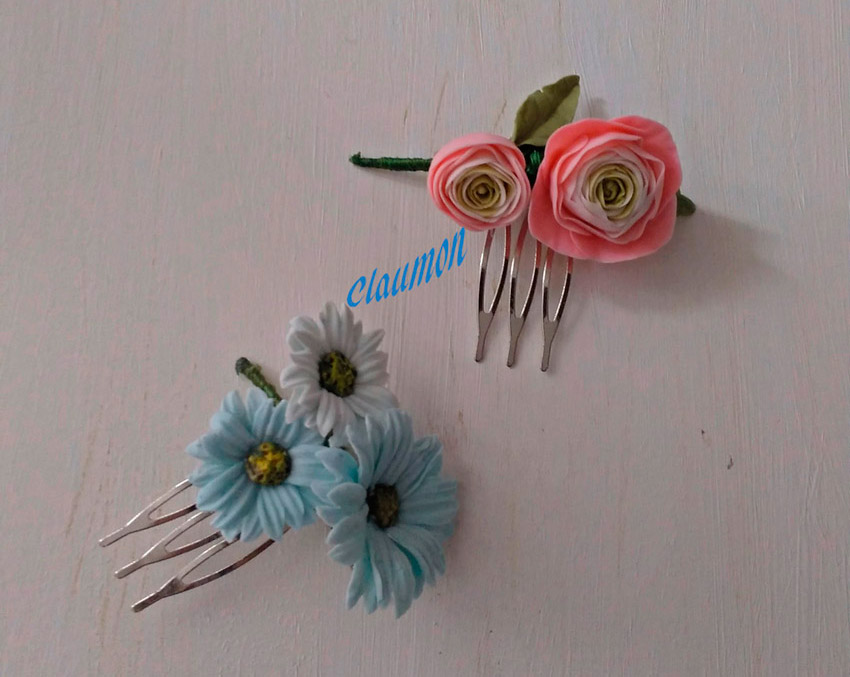 peinecillos en porcelana